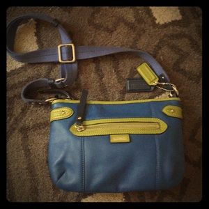 Beautiful leather Coach purse!